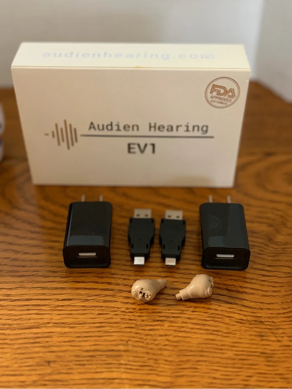 Audien Hearing EV1 Beige In-Ear Hearing Aid - Auden